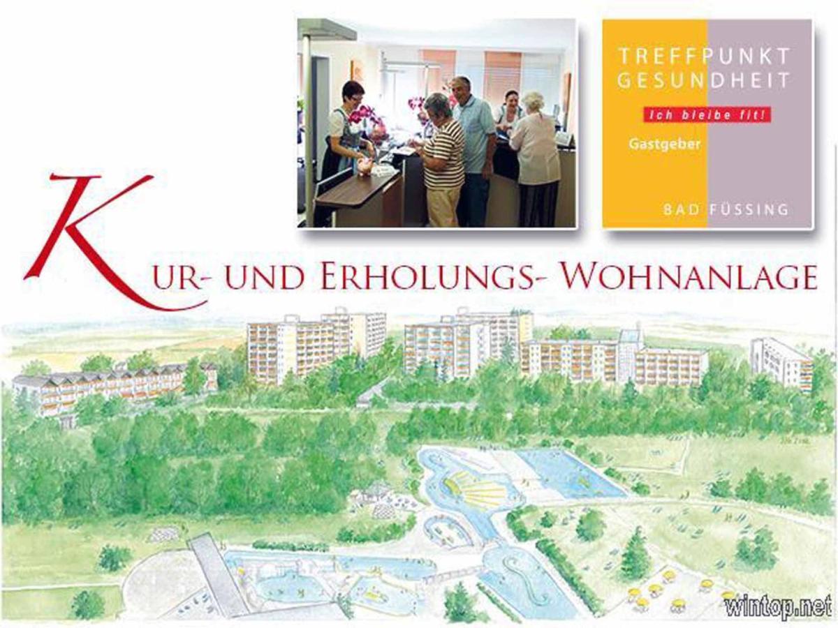 Kur- Und Erholungs-Wohnanlage Neben Dem Johannesbad Bad Füssing Esterno foto